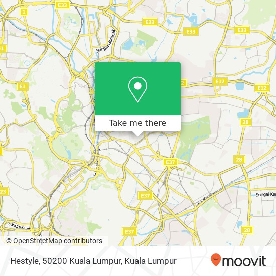 Hestyle, 50200 Kuala Lumpur map