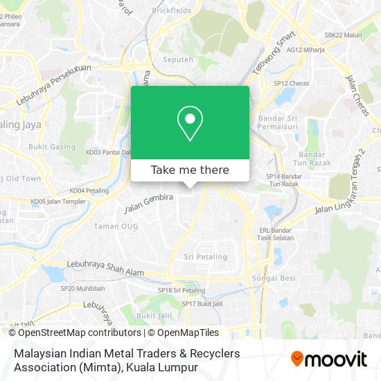 Peta Malaysian Indian Metal Traders & Recyclers Association (Mimta)