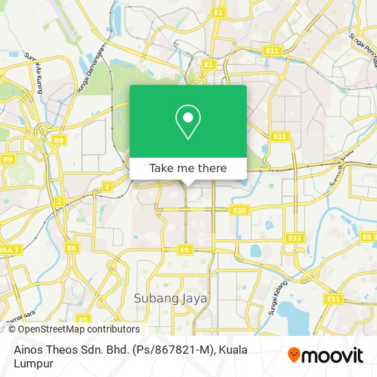 Ainos Theos Sdn. Bhd. (Ps / 867821-M) map