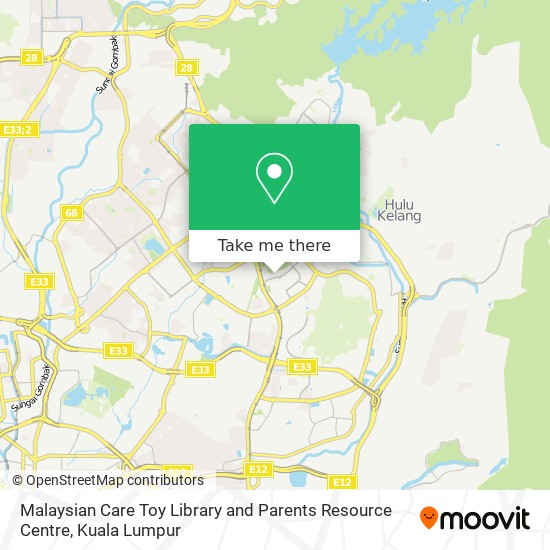 Malaysian Care Toy Library and Parents Resource Centre map