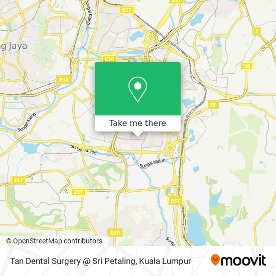Tan Dental Surgery @ Sri Petaling map