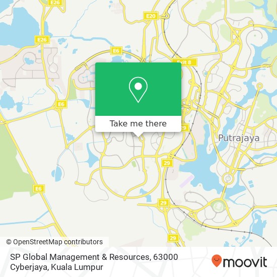 SP Global Management & Resources, 63000 Cyberjaya map