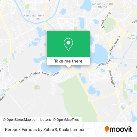 Kerepek Famous by Zahra’S map