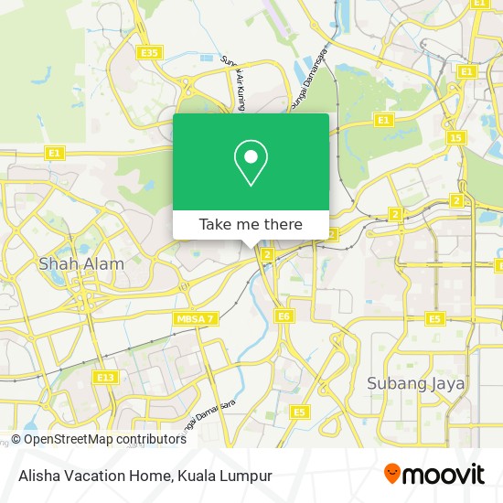 Alisha Vacation Home map