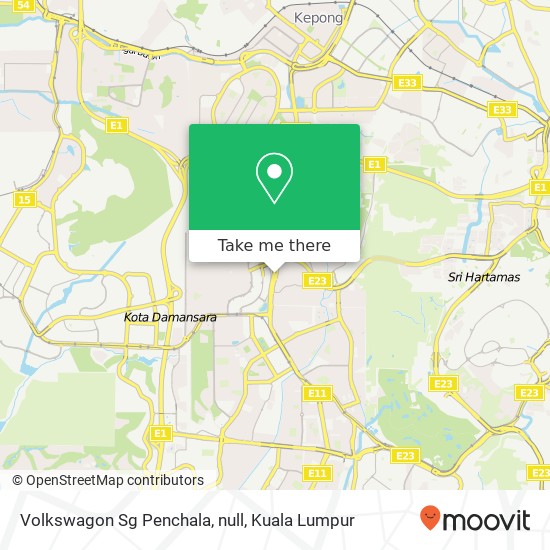 Volkswagon Sg Penchala, null map