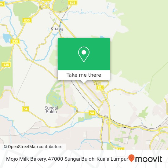 Mojo Milk Bakery, 47000 Sungai Buloh map