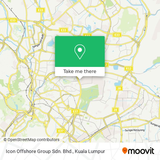 Icon Offshore Group Sdn. Bhd. map