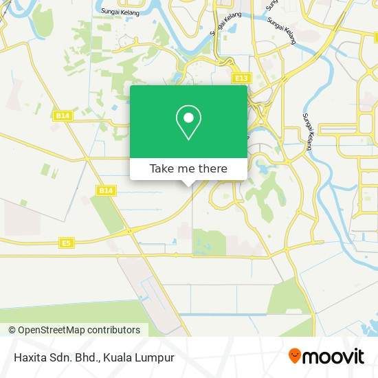 Haxita Sdn. Bhd. map