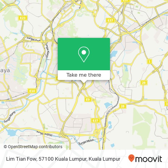 Lim Tian Fow, 57100 Kuala Lumpur map