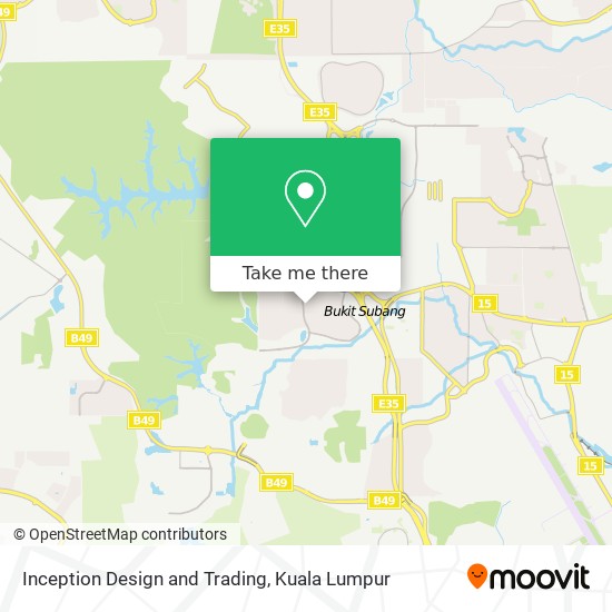 Inception Design and Trading map