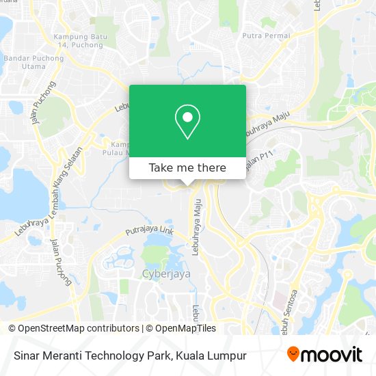 Peta Sinar Meranti Technology Park