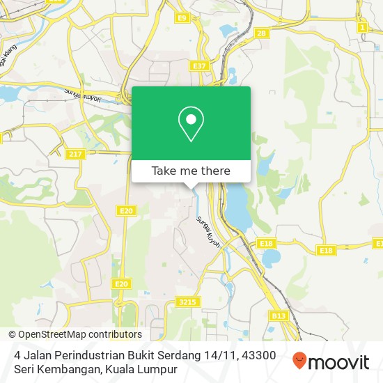 4 Jalan Perindustrian Bukit Serdang 14 / 11, 43300 Seri Kembangan map