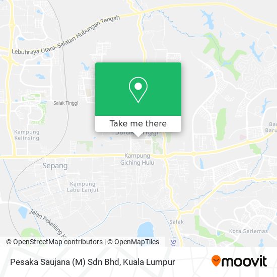 Pesaka Saujana (M) Sdn Bhd map
