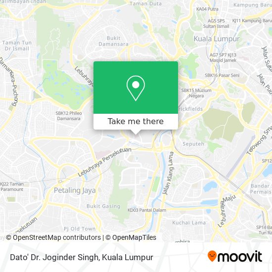 How To Get To Dato Dr Joginder Singh In Kuala Lumpur By Bus Or Mrt Lrt