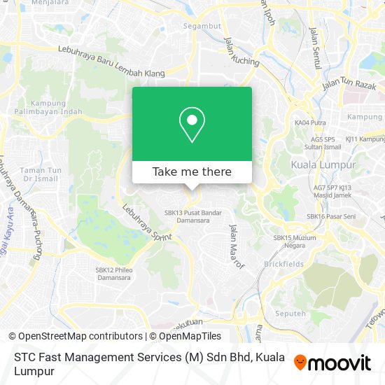 STC Fast Management Services (M) Sdn Bhd map