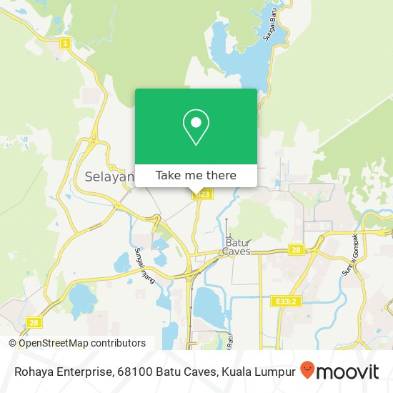 Rohaya Enterprise, 68100 Batu Caves map