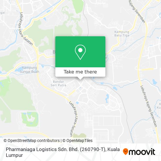 Pharmaniaga Logistics Sdn. Bhd. (260790-T) map
