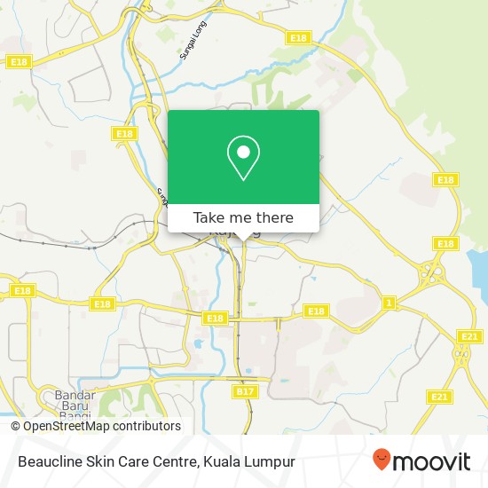 Beaucline Skin Care Centre map
