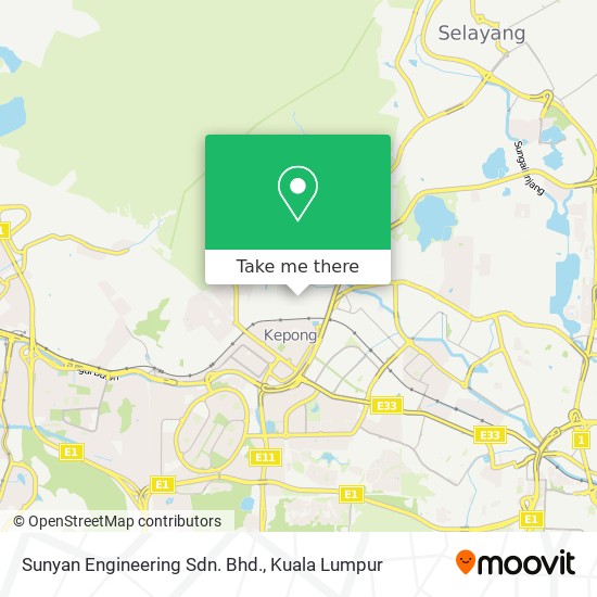Sunyan Engineering Sdn. Bhd. map