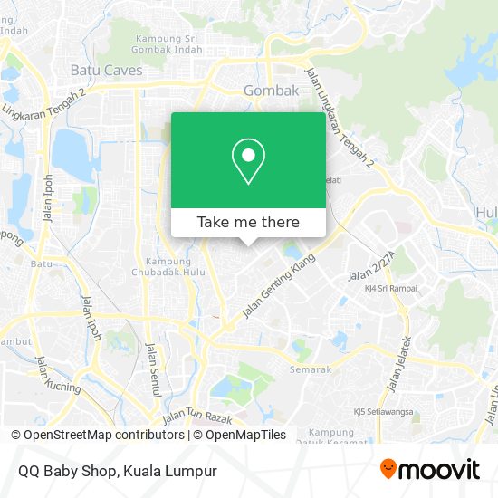 QQ Baby Shop map