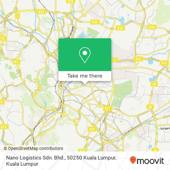 Nano Logistics Sdn. Bhd., 50250 Kuala Lumpur map