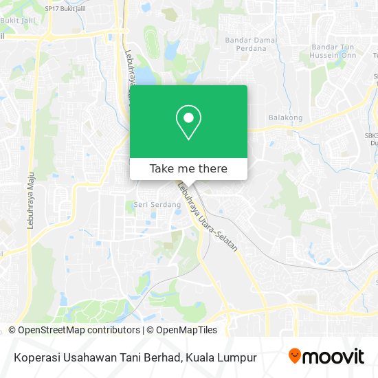 Koperasi Usahawan Tani Berhad map