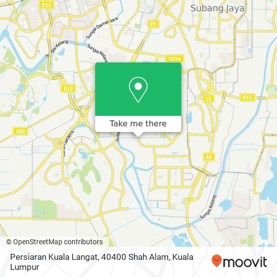 Persiaran Kuala Langat, 40400 Shah Alam map