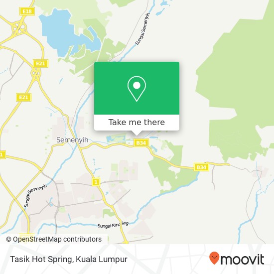 Tasik Hot Spring, 2 Jalan TTS 3 / 3 43500 Semenyih map