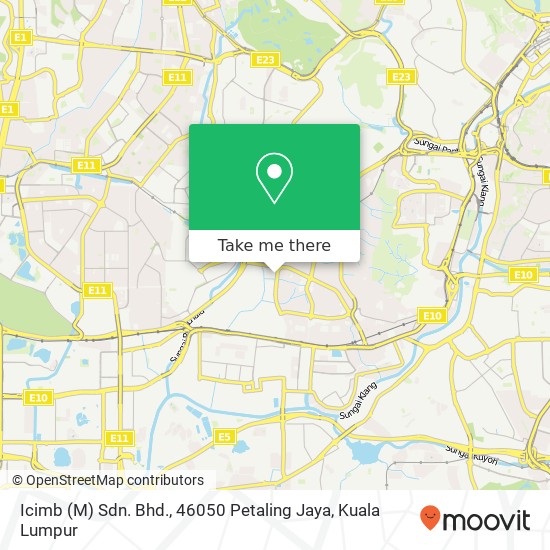 Icimb (M) Sdn. Bhd., 46050 Petaling Jaya map