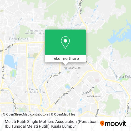 Melati Putih Single Mothers Association (Persatuan Ibu Tunggal Melati Putih) map