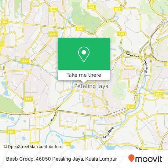 Besb Group, 46050 Petaling Jaya map