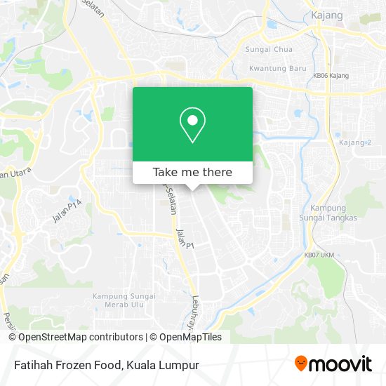 Fatihah Frozen Food map