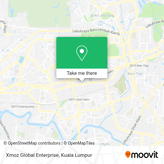 Xmoz Global Enterprise map