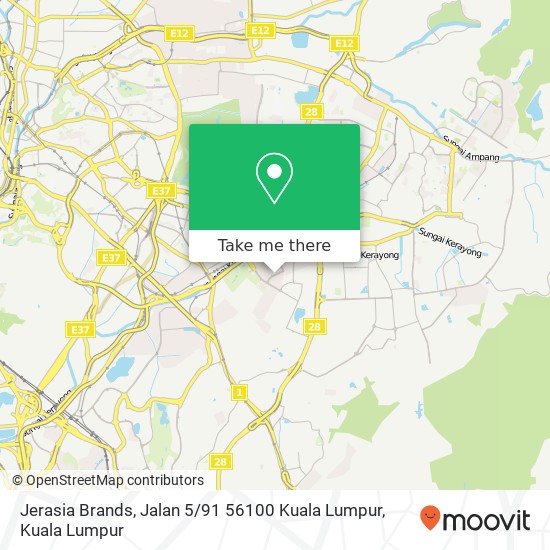 Jerasia Brands, Jalan 5 / 91 56100 Kuala Lumpur map