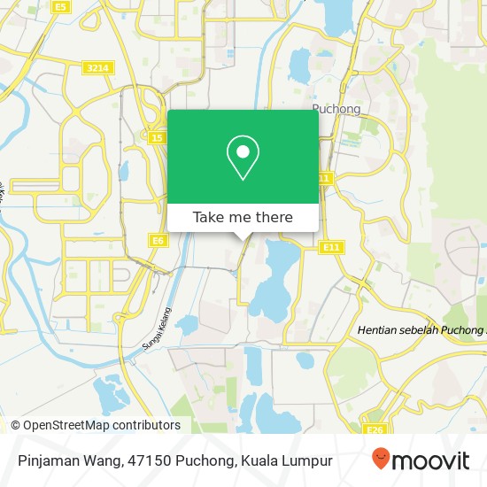 Pinjaman Wang, 47150 Puchong map