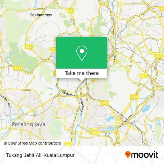 Tukang Jahit Ali map