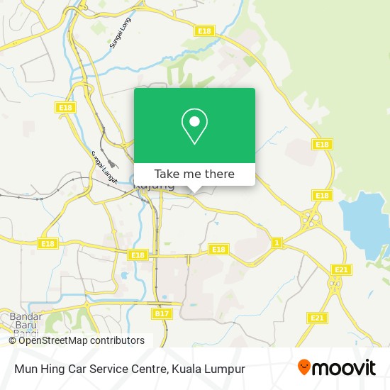 Mun Hing Car Service Centre map