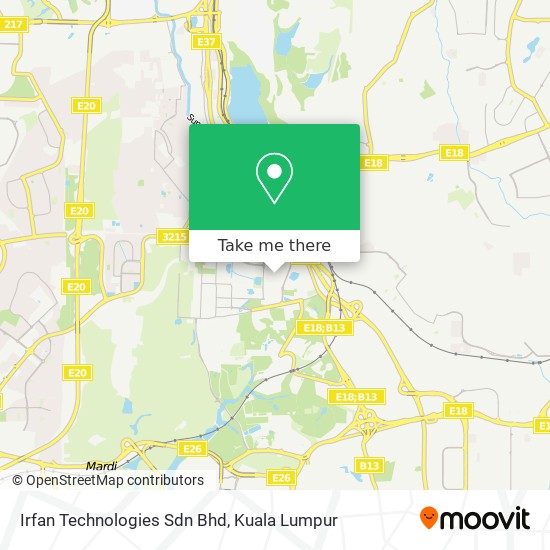 Irfan Technologies Sdn Bhd map