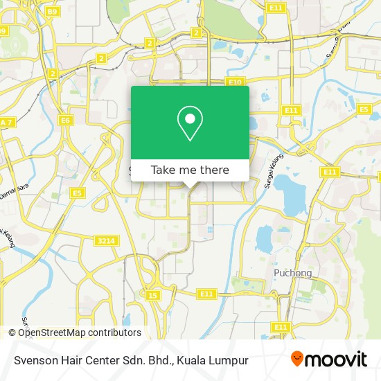 Svenson Hair Center Sdn. Bhd. map