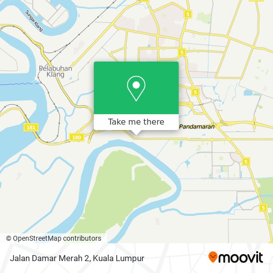 Jalan Damar Merah 2 map