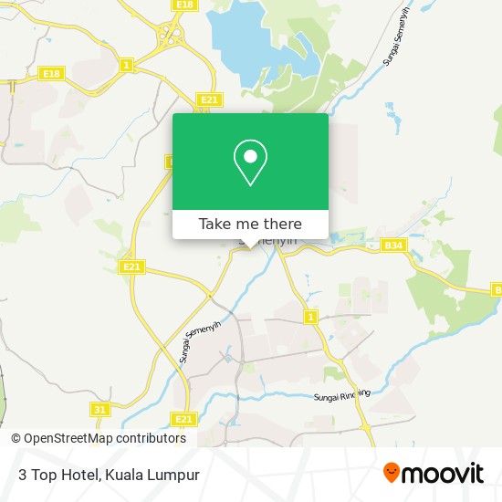 3 Top Hotel map