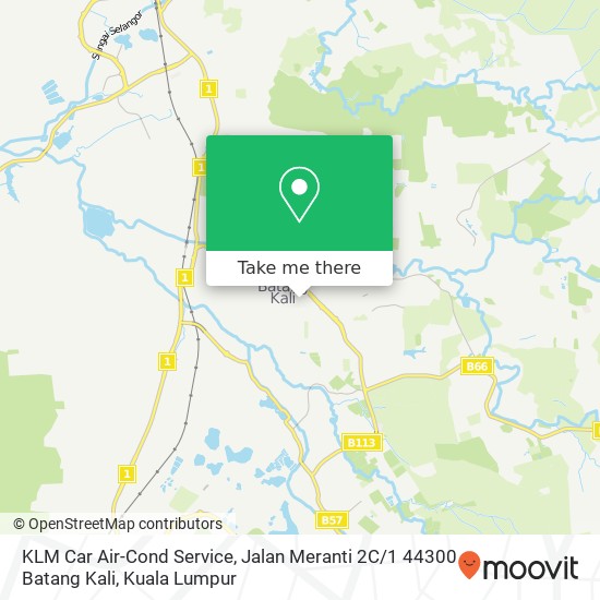 KLM Car Air-Cond Service, Jalan Meranti 2C / 1 44300 Batang Kali map