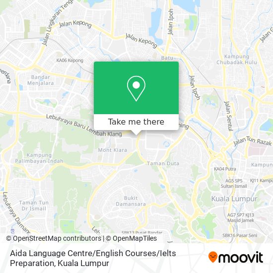 Aida Language Centre / English Courses / Ielts Preparation map