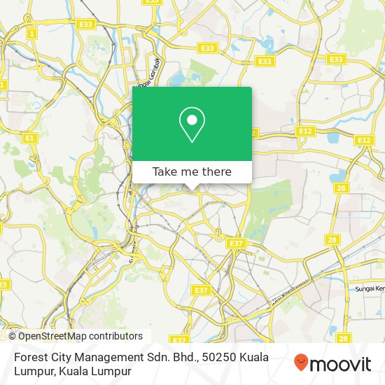Forest City Management Sdn. Bhd., 50250 Kuala Lumpur map
