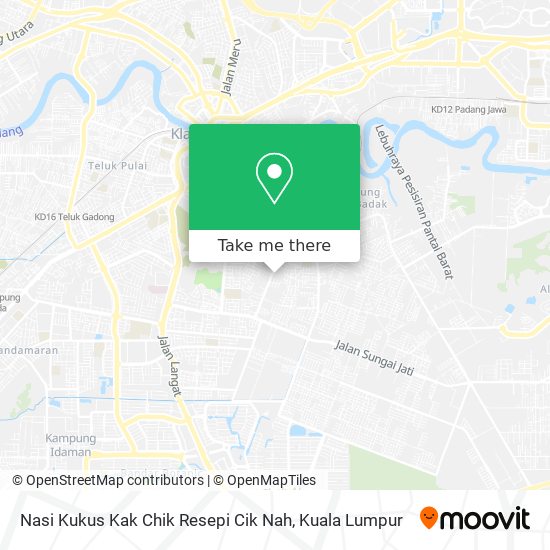 Nasi Kukus Kak Chik Resepi Cik Nah map