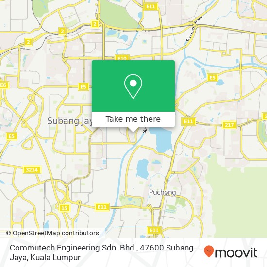 Commutech Engineering Sdn. Bhd., 47600 Subang Jaya map