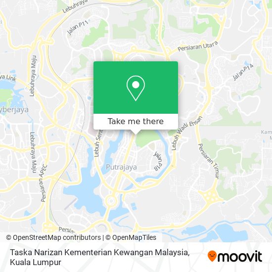 Peta Taska Narizan Kementerian Kewangan Malaysia