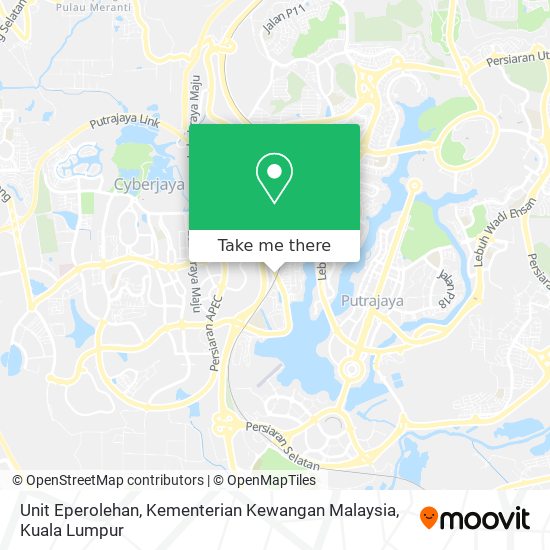 Unit Eperolehan, Kementerian Kewangan Malaysia map