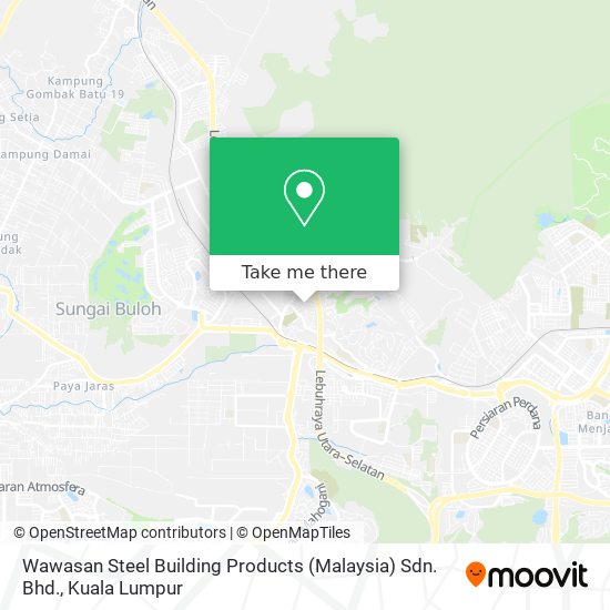 Peta Wawasan Steel Building Products (Malaysia) Sdn. Bhd.