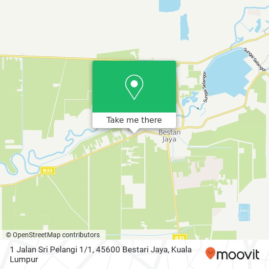 1 Jalan Sri Pelangi 1 / 1, 45600 Bestari Jaya map